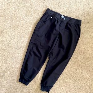 Figs Zamora Black Joggers